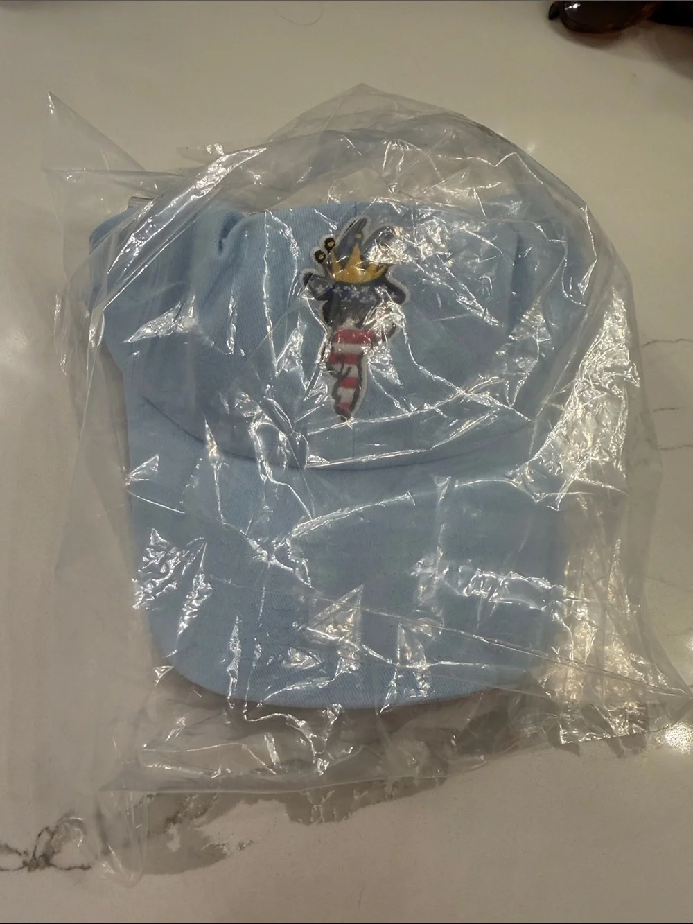 Kids Goat USA Blue Cap with Embroidery